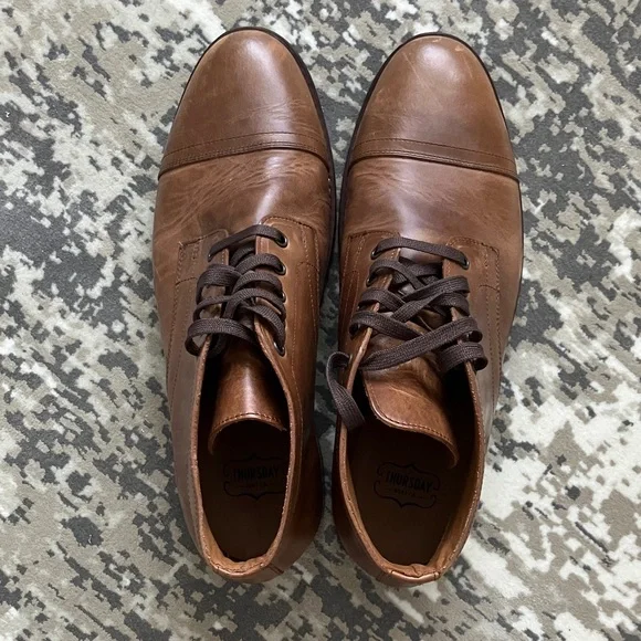 Thursday Boot Company Men's Tan Leather Boots - Picture 4 of 4